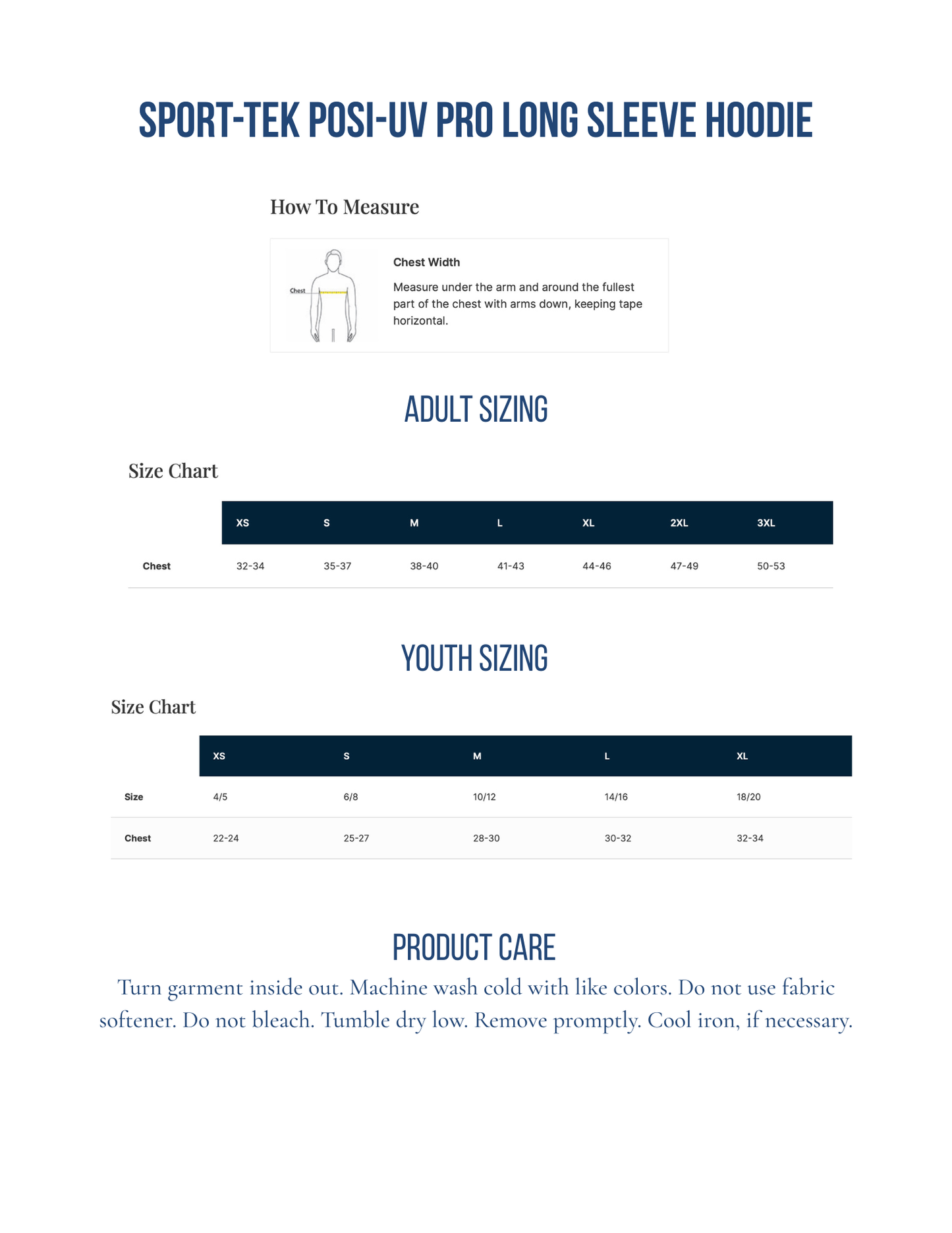 Sacred Heart Performance Long Sleeve Hoodie