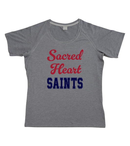 Sacred Heart Women’s Performance Raglan Tee